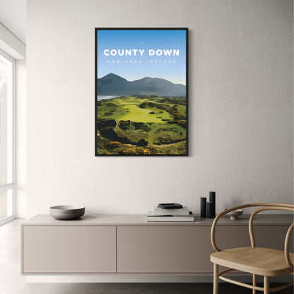 County Down Golf Course | Northern Ireland Scenic Art