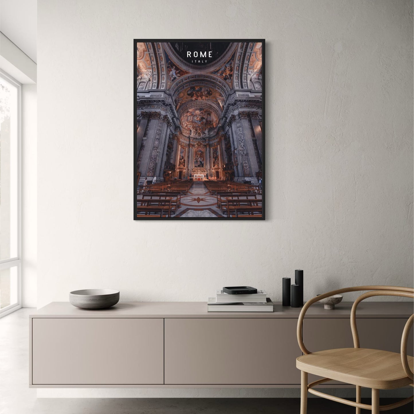 Saint Peter's Basilica | Rome | Italy | Marvel at the Artistic Splendor | Explore Vatican Wonders | Majestic Rome Posters