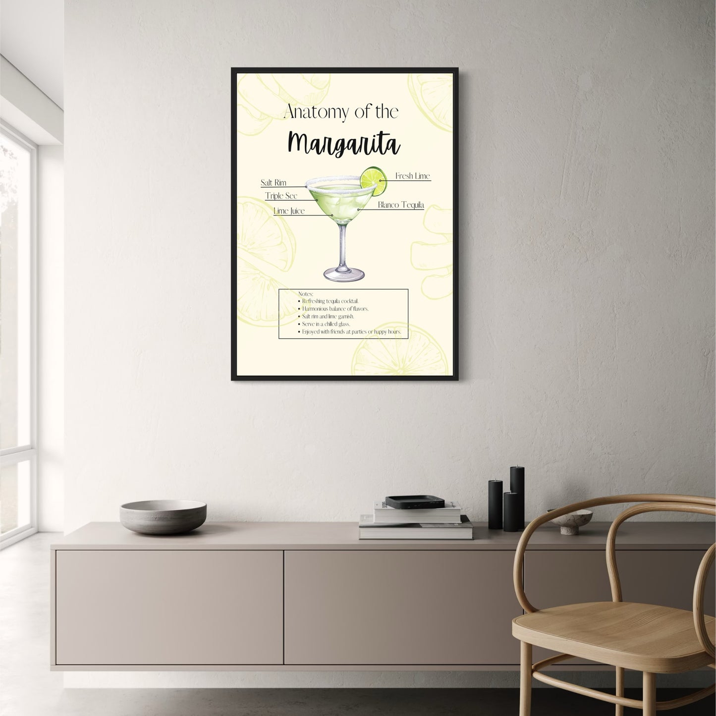 Margarita | Cocktail Illustration | Mixology Art