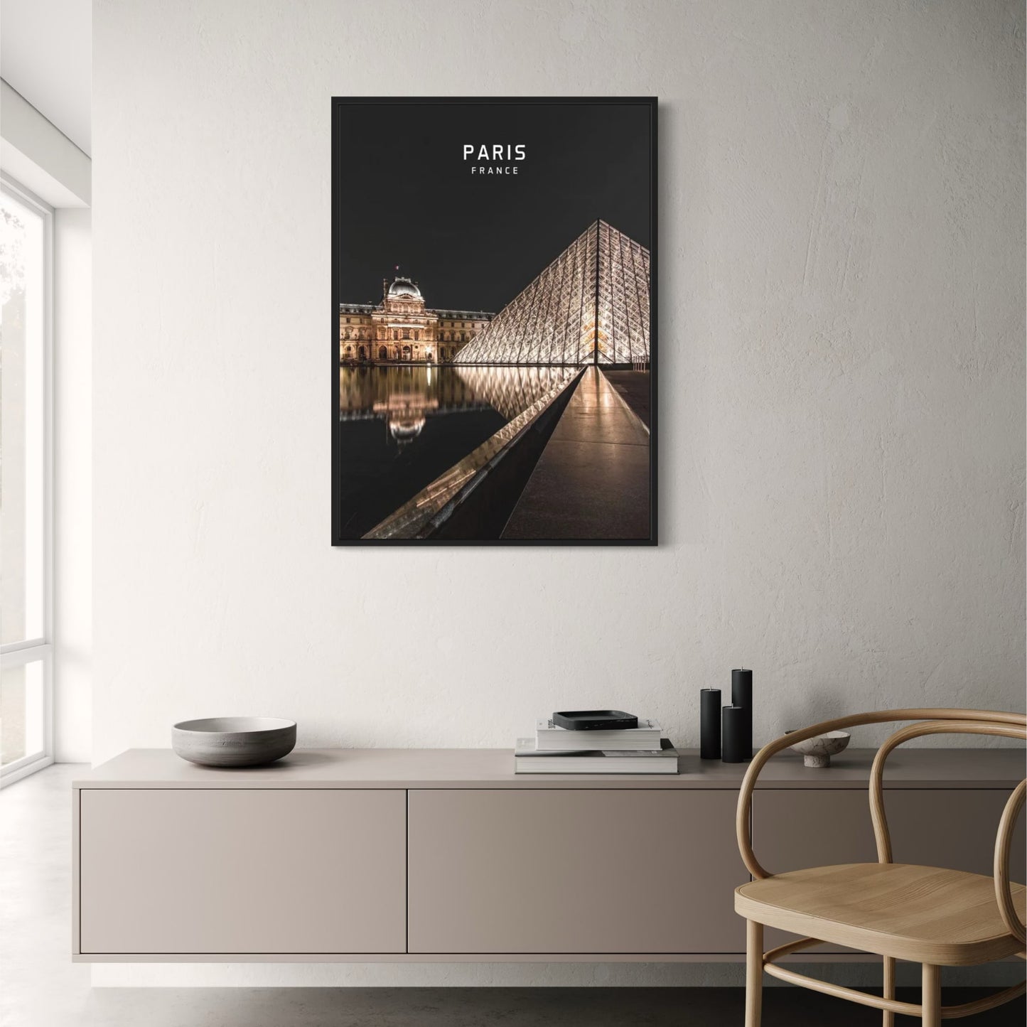 Paris Cityscape | Eiffel Tower | Scenic Urban Poster | Wall Art | Home Decor | Travel Photography