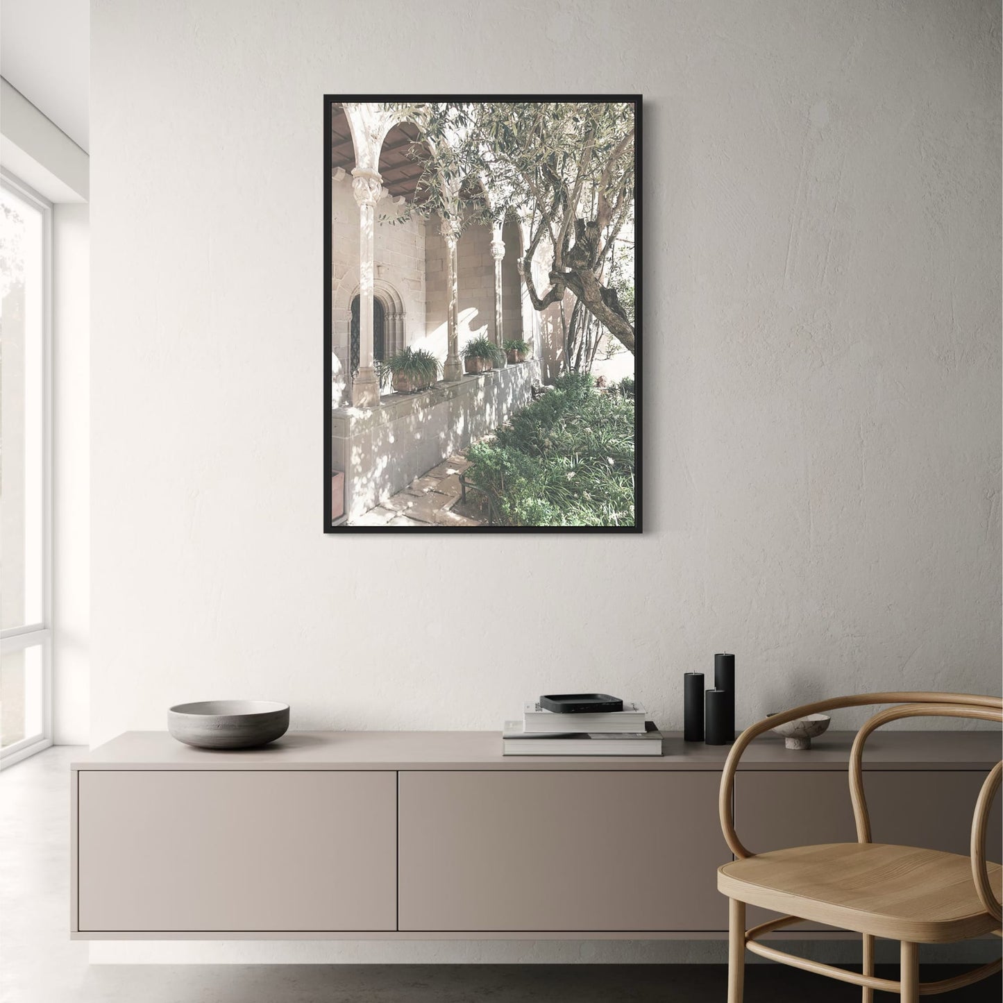 Italy Arches & Leaves | Olive Garden Scene