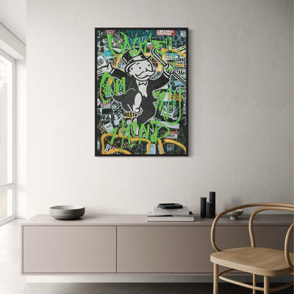 Money On My Mind | Inspirational Vibrant Artwork
