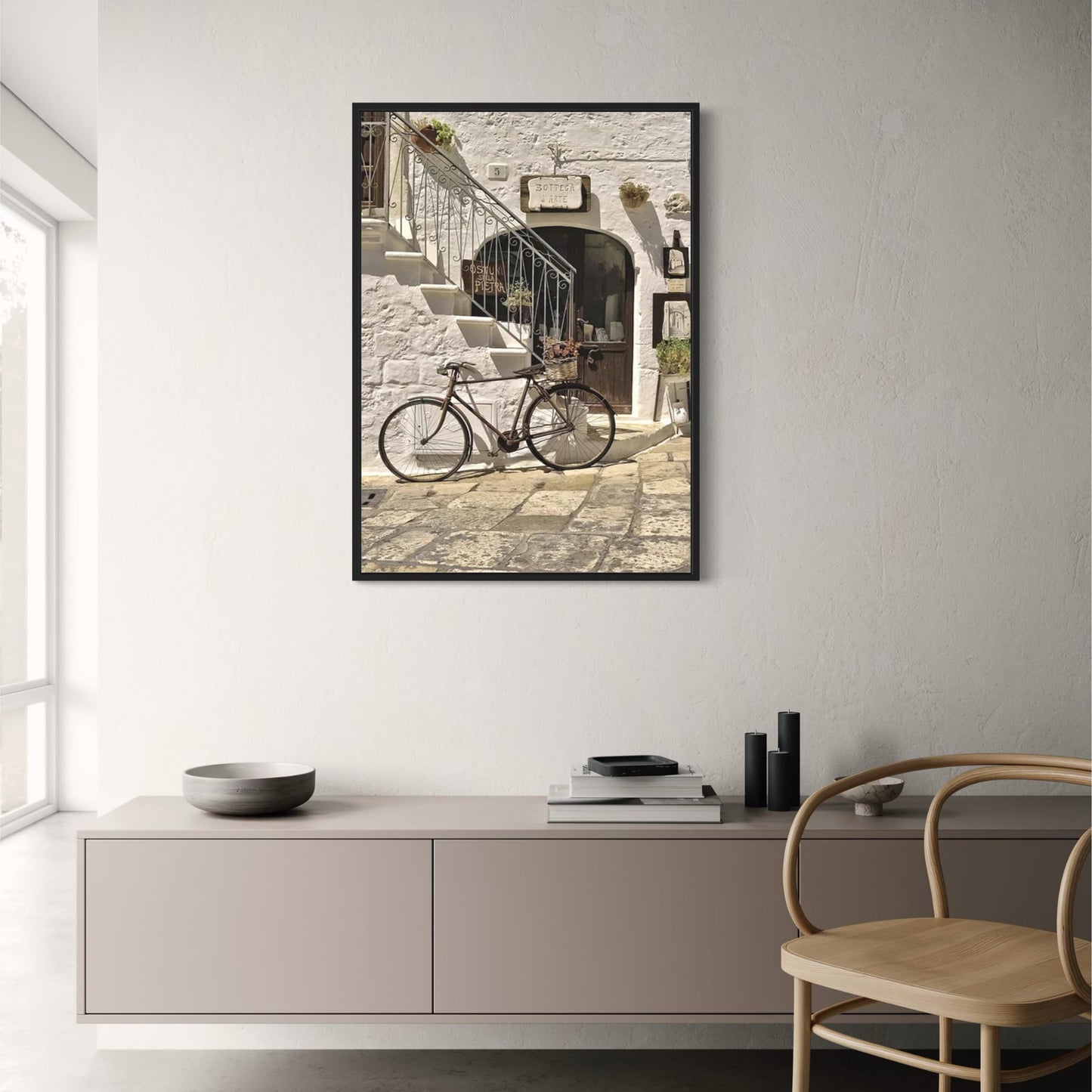 Italian Town Summer Bikeride | Scenic Art