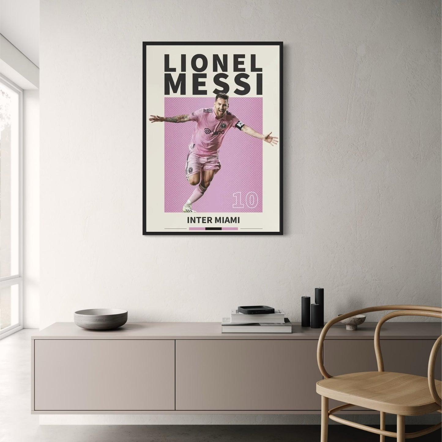 Messi Inter Miami | Soccer Artwork