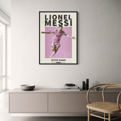 Messi Inter Miami | Soccer Artwork