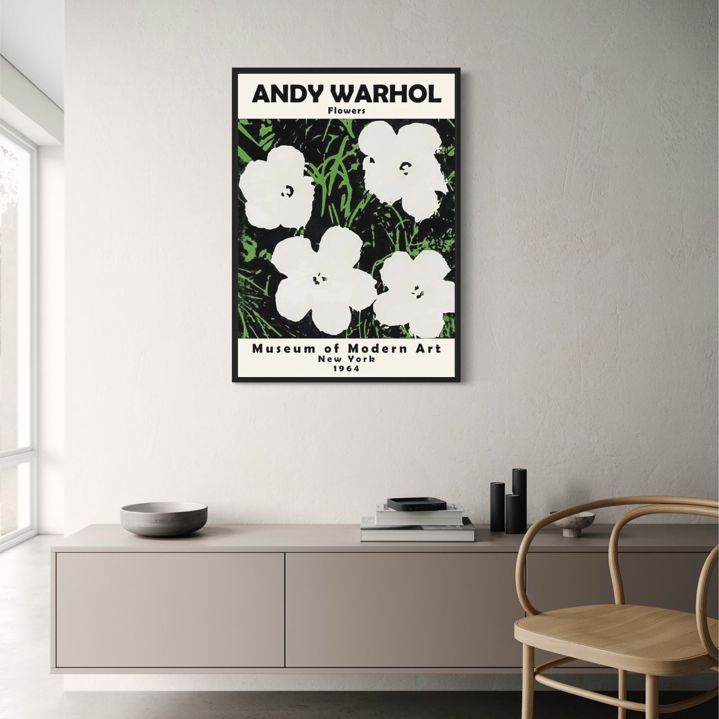 Andy Warhol | Flowers | Pop Art | Vibrant Floral 1964