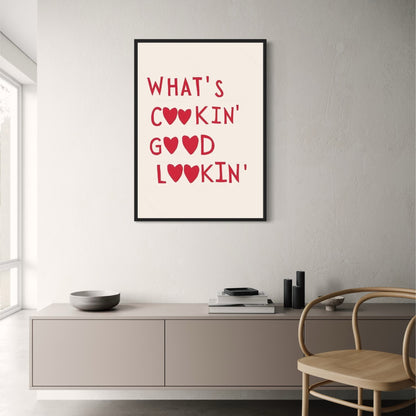 Minimalist Kitchen Art | What's Cookin Good Lookin