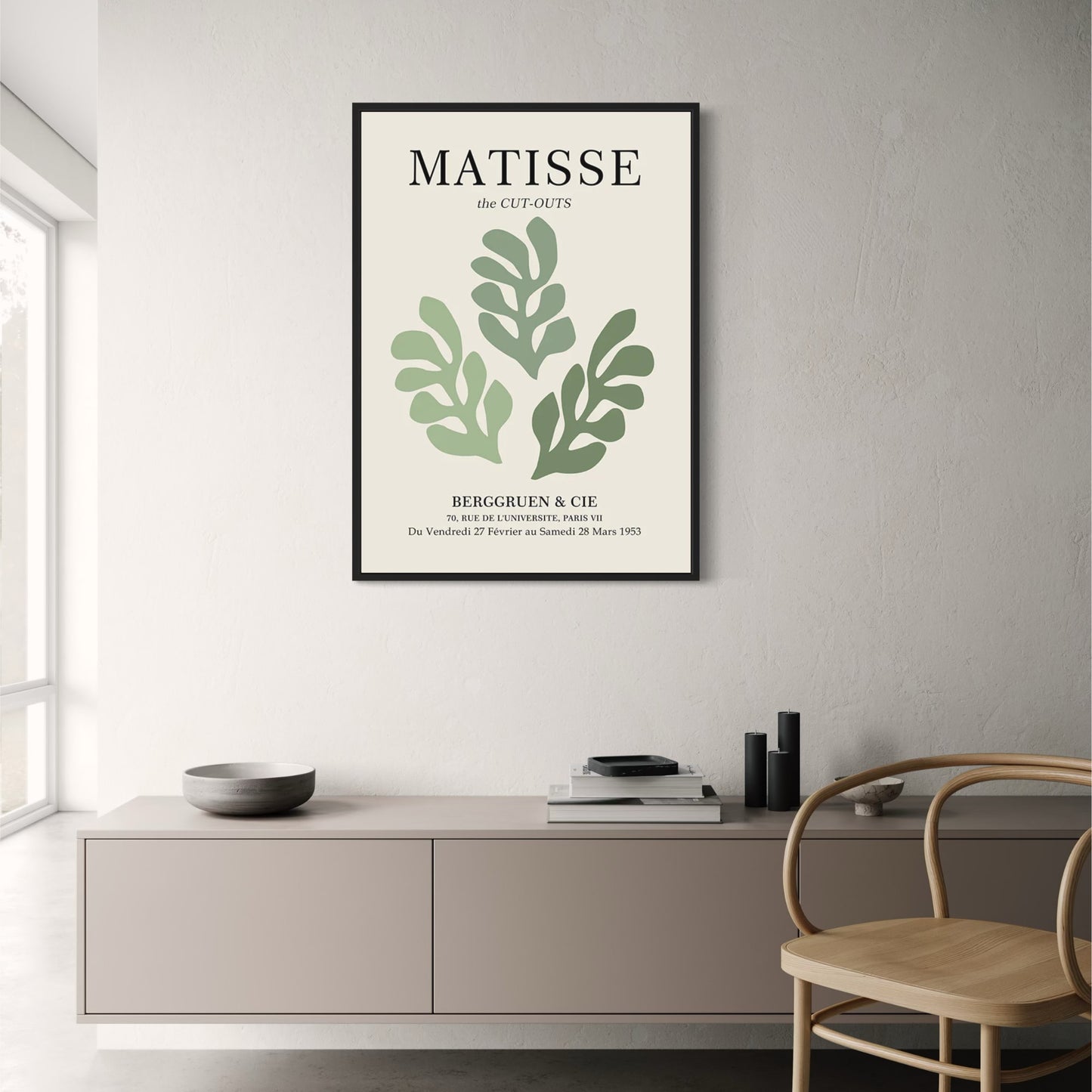 Matisse | Minimalist Flowers | Berggruen & Cie Design