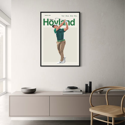 Viktor Hovland | Golf Legends Art