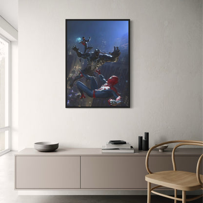 Venom Vs Spiderman | Spiderman #02 Game Poster