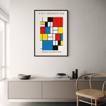 Mondrian Composition | Abstract Color Blocks