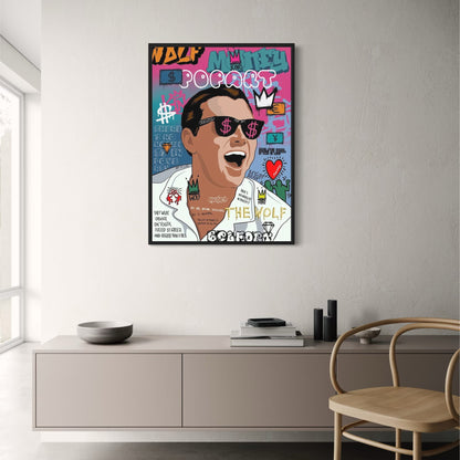 Scarface Mona Lisa | Graffiti Pop Artwork