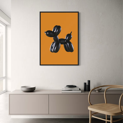 Pop Art Balloon Dog | Abstract Modern Decor