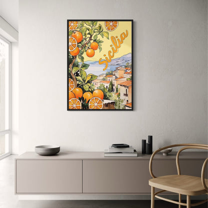 La Dolce Vita | Sicilian Oranges | Italian Vintage Style