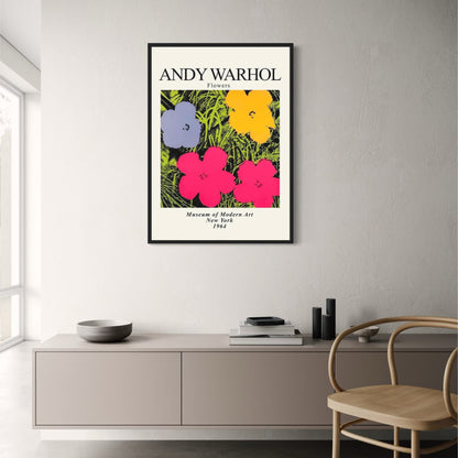Andy Warhol | Vibrant Flowers 1964