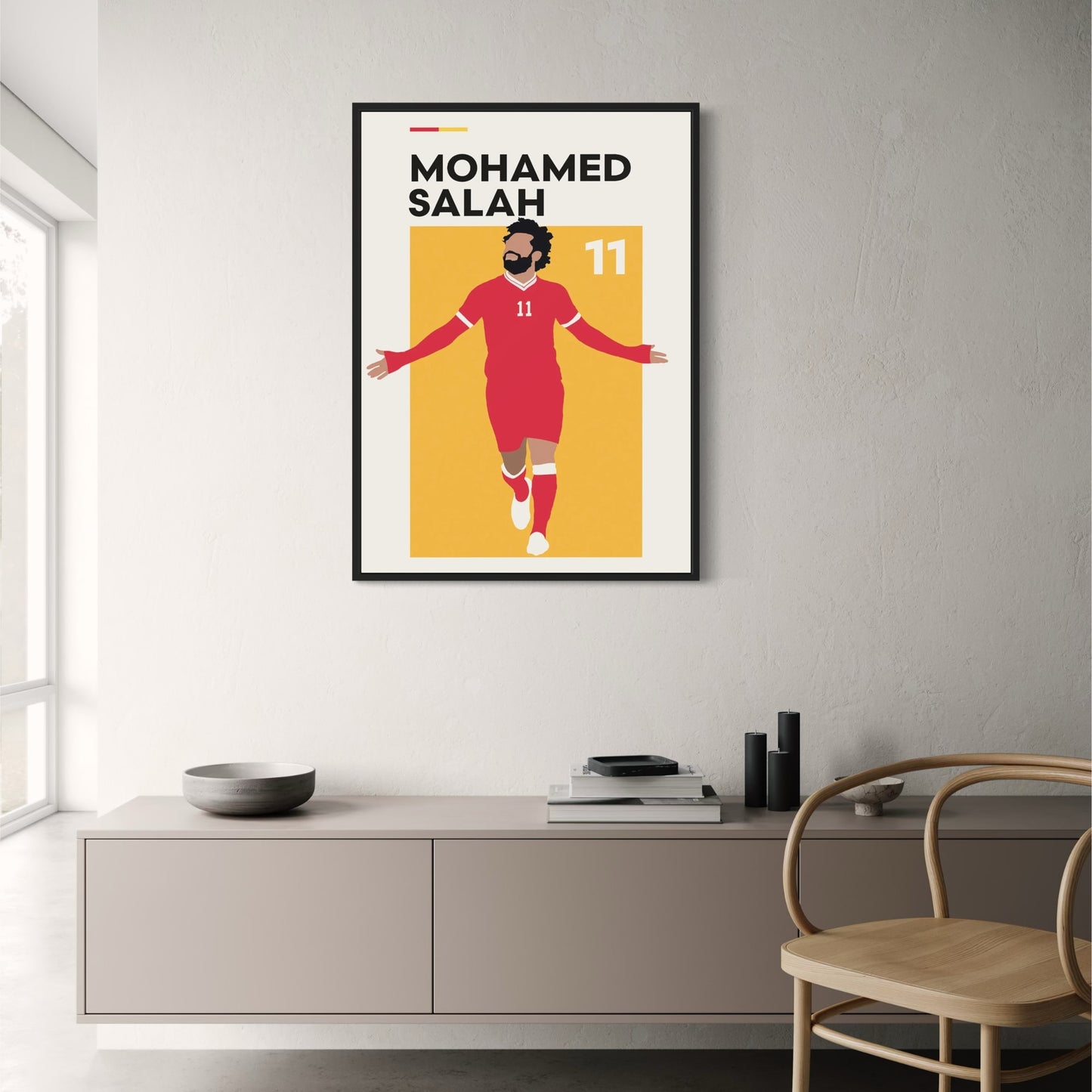 Mohamed Salah 11 | Football Superstar Artwork