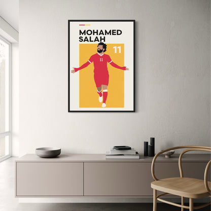 Mohamed Salah 11 | Football Superstar Artwork