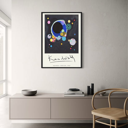 Several Circles | Wassily Kandinsky | 1926 Art Poster