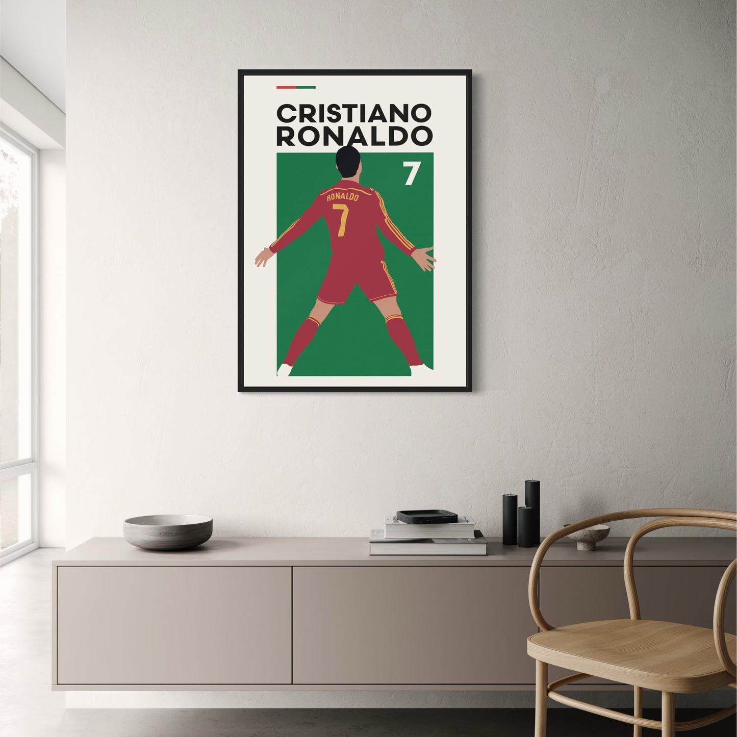 Christiano Ronaldo | Football Icon Decor