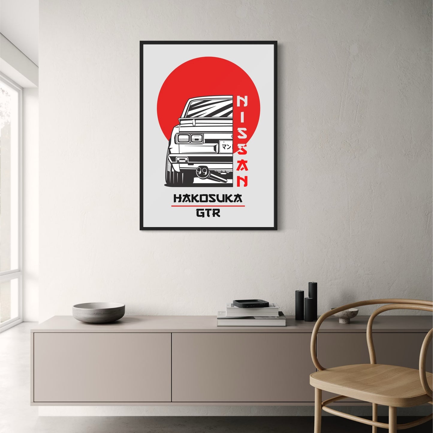 Nissan Hakosuka GTR | Classic Japanese Car Art