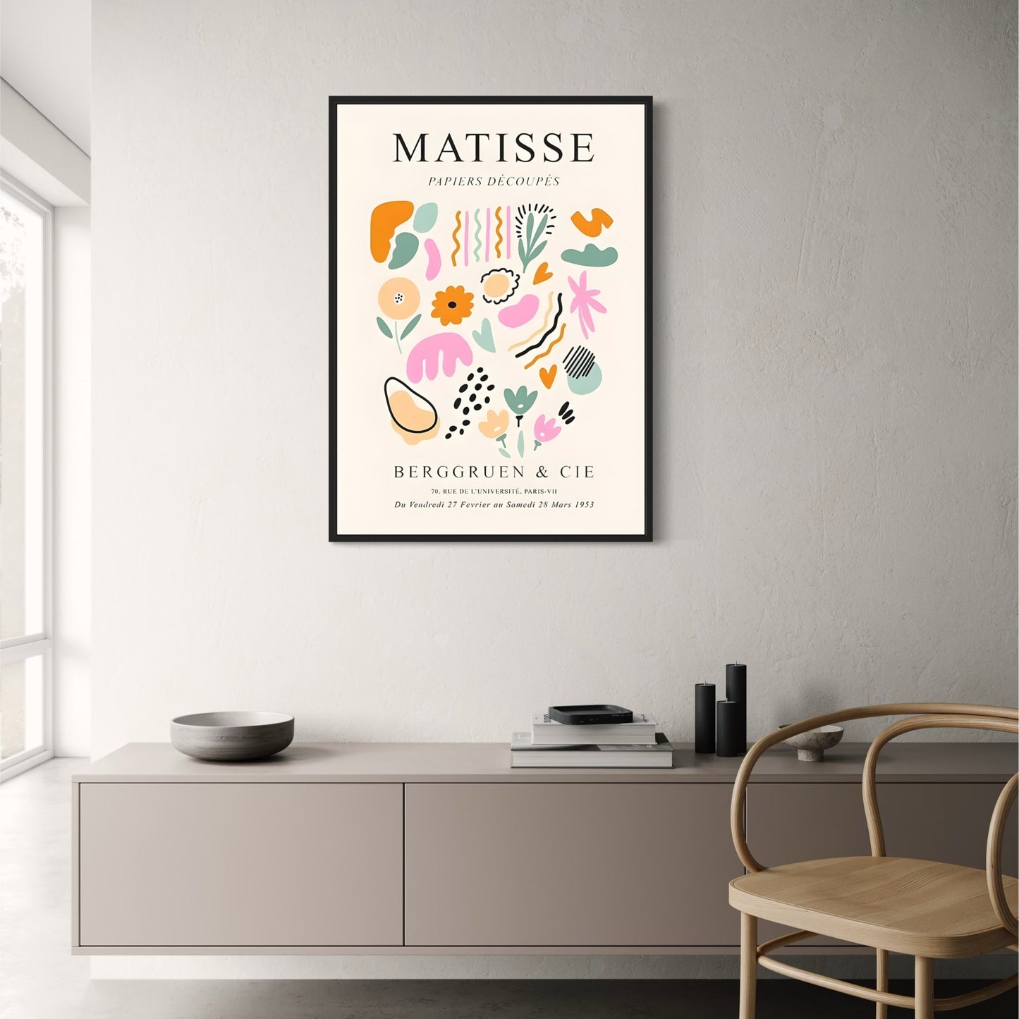 Henry Matisse | Berggruen & Co. Exhibition | Cut-Outs