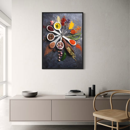 Vintage Kitchen Poster | Ring of Spices