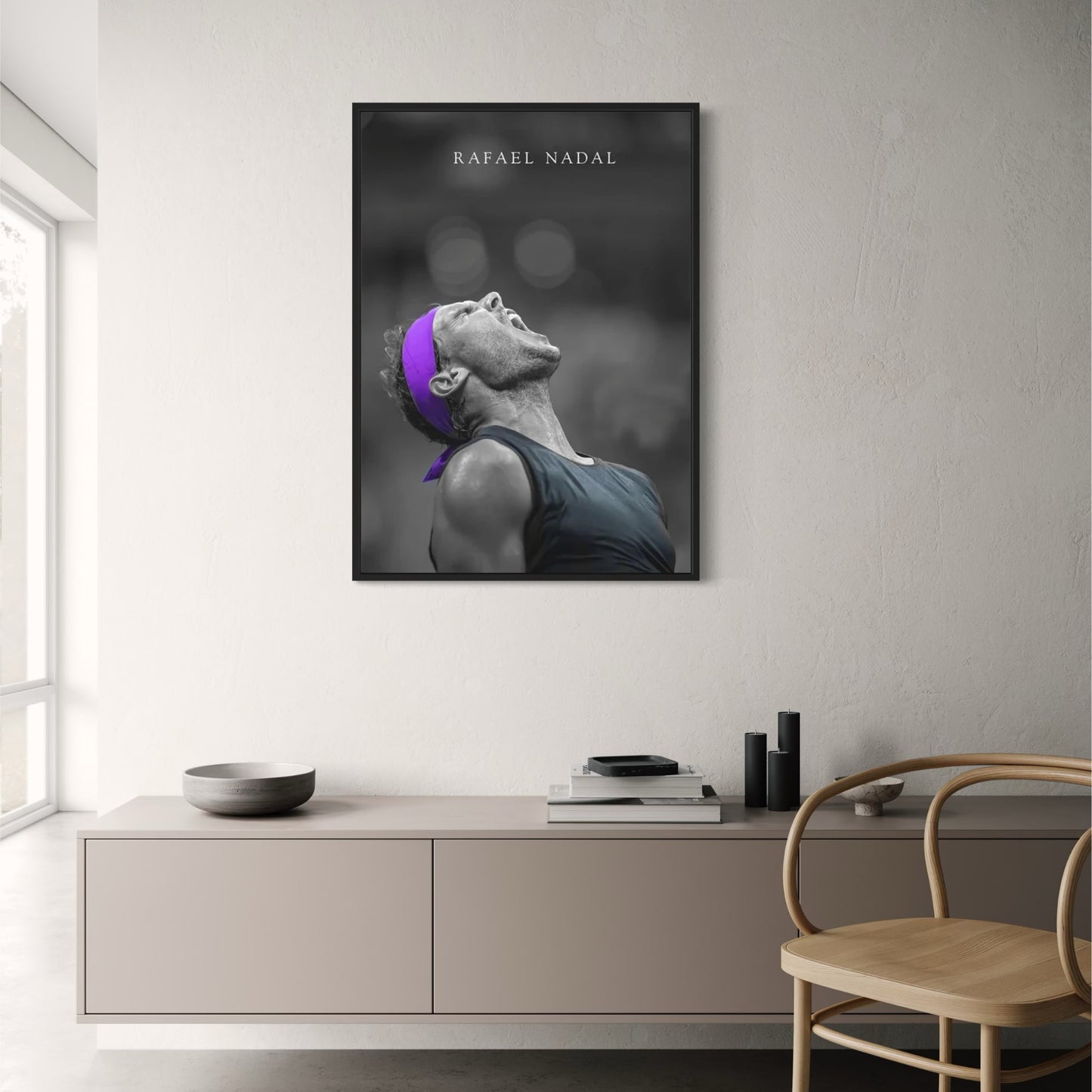 Rafael Nadal Purple Passion | Tennis Legend