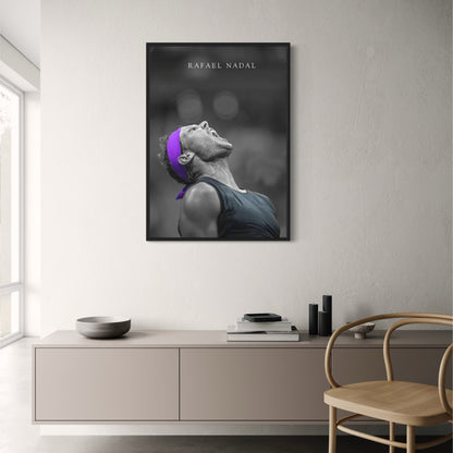 Rafael Nadal Purple Passion | Tennis Legend