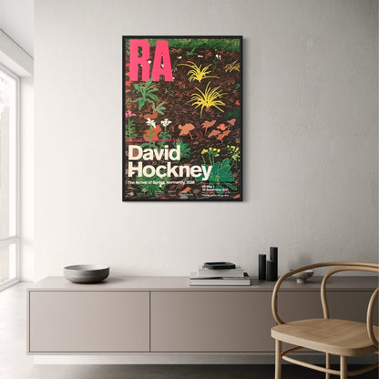 David Hockney | The Arrival of Spring | Springtime Scene