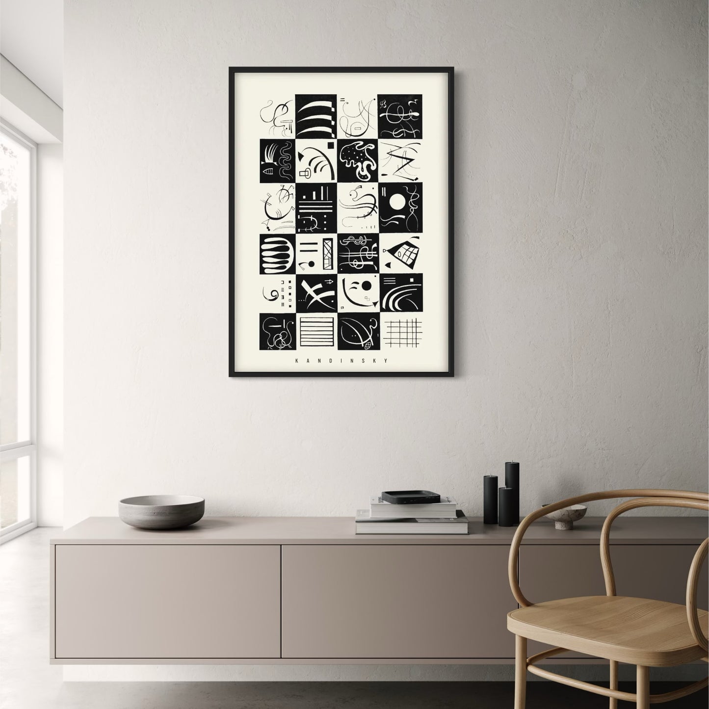 Kandinsky Thirty | Abstract Modern Art | Colorful Design