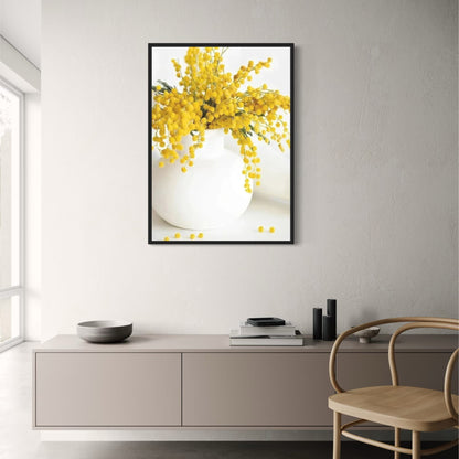Sunflowers & Windmill Poster | Rustic Farmhouse Decor | Nature Art for Home & Garden | Visual Artwork