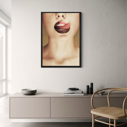 Chocolate Art Print | Decorative Wall Poster | Home Decor | Food-Themed Poster | Kitchen or Dining Room Decoration