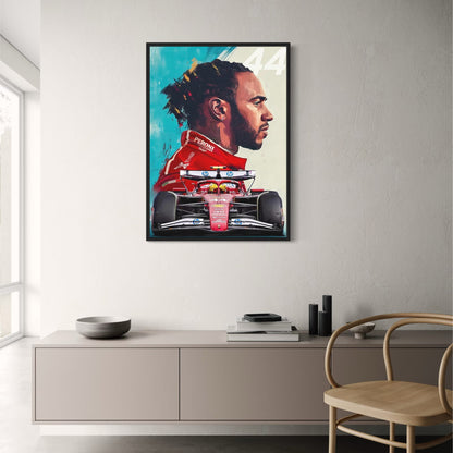 Lewis Hamilton 2025 | Abstract SF25 | Number 44