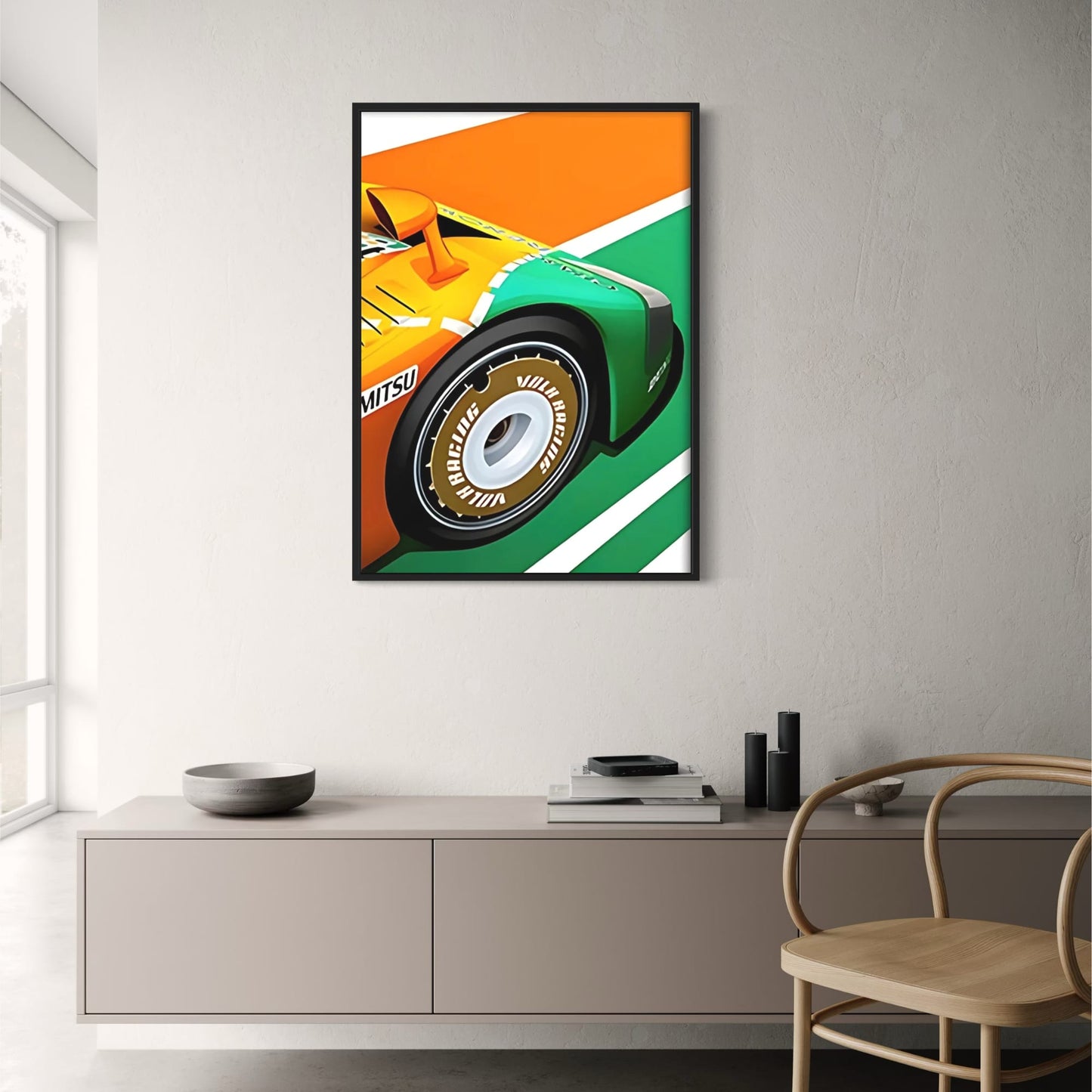 Vintage Racing Style | Le Mans Art