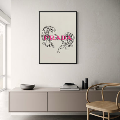 Prada Tiger | Fashion Art | Modern Luxury