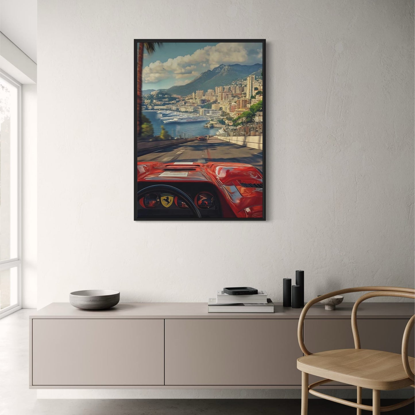 Monaco F1 Grand Prix | Ferrari 512 TR Interior