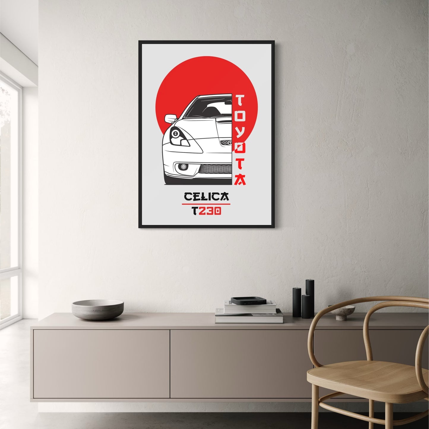 Toyota Celica T230 | Vintage Japanese Car Art