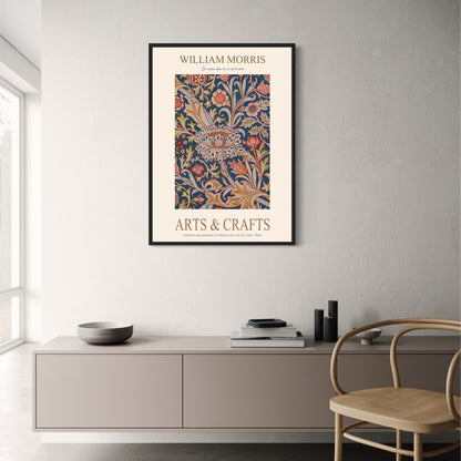 William Morris | Garden Flower Botanic Design | Classic Floral Artwork