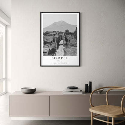Pompeii Ruins | Vintage Italy Landscape
