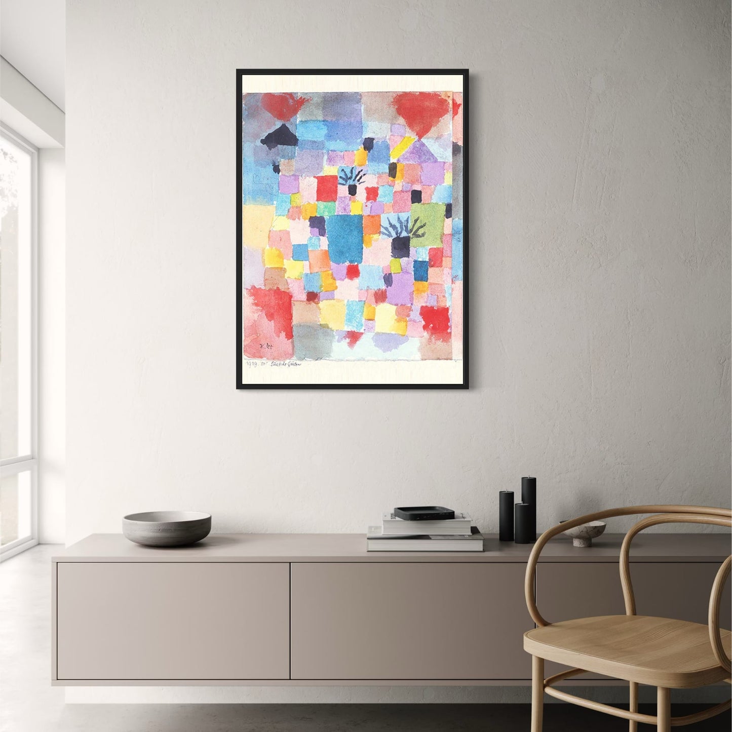 Paul Klee Southern Gardens | Abstract Modern Art