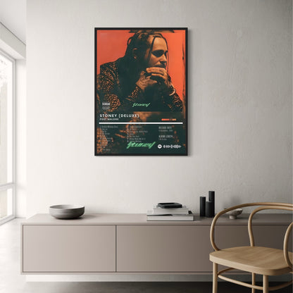 Post Malone | Stoney Deluxe Album Cover | Iconic Rap Art