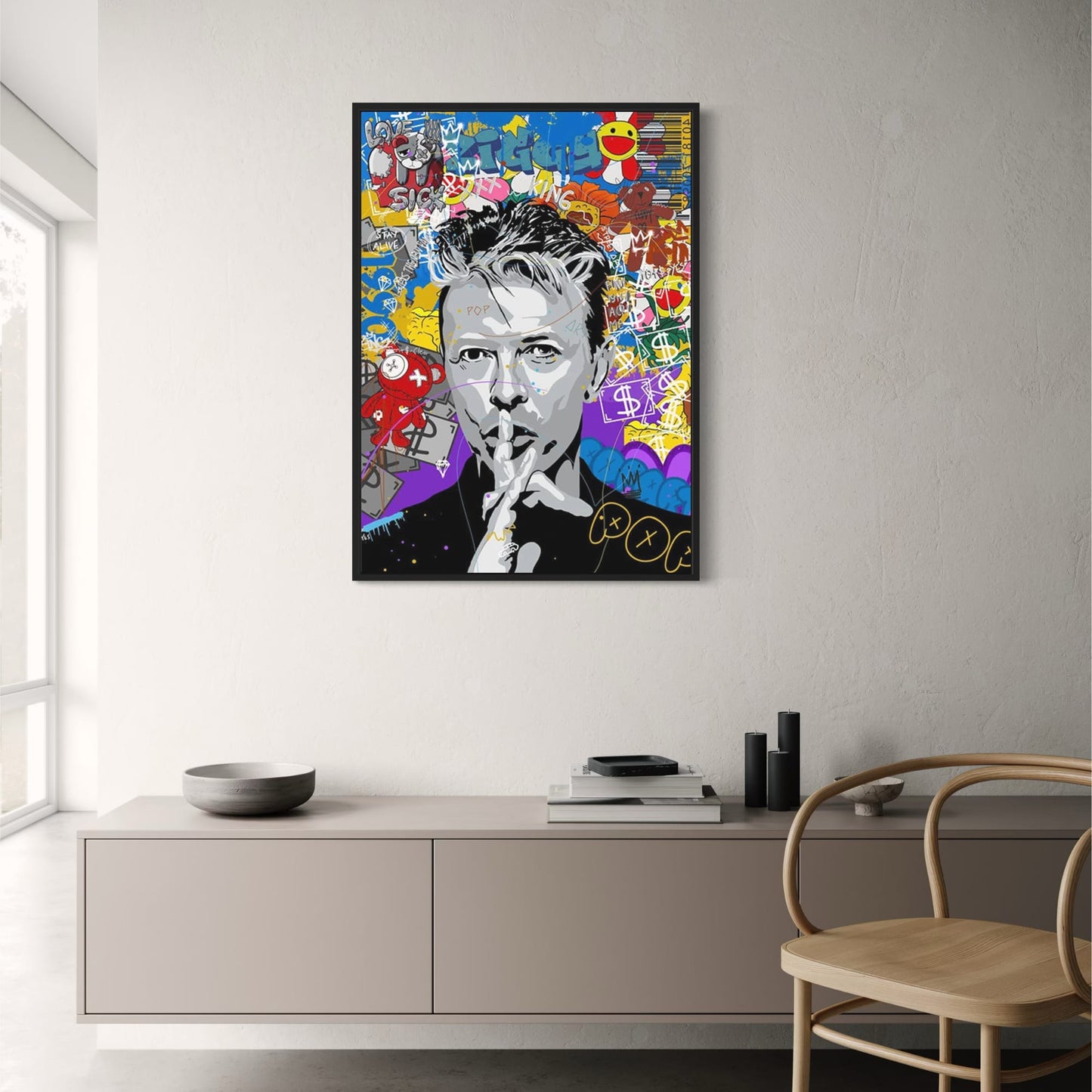 Scarface Mona Lisa | Graffiti Pop Art
