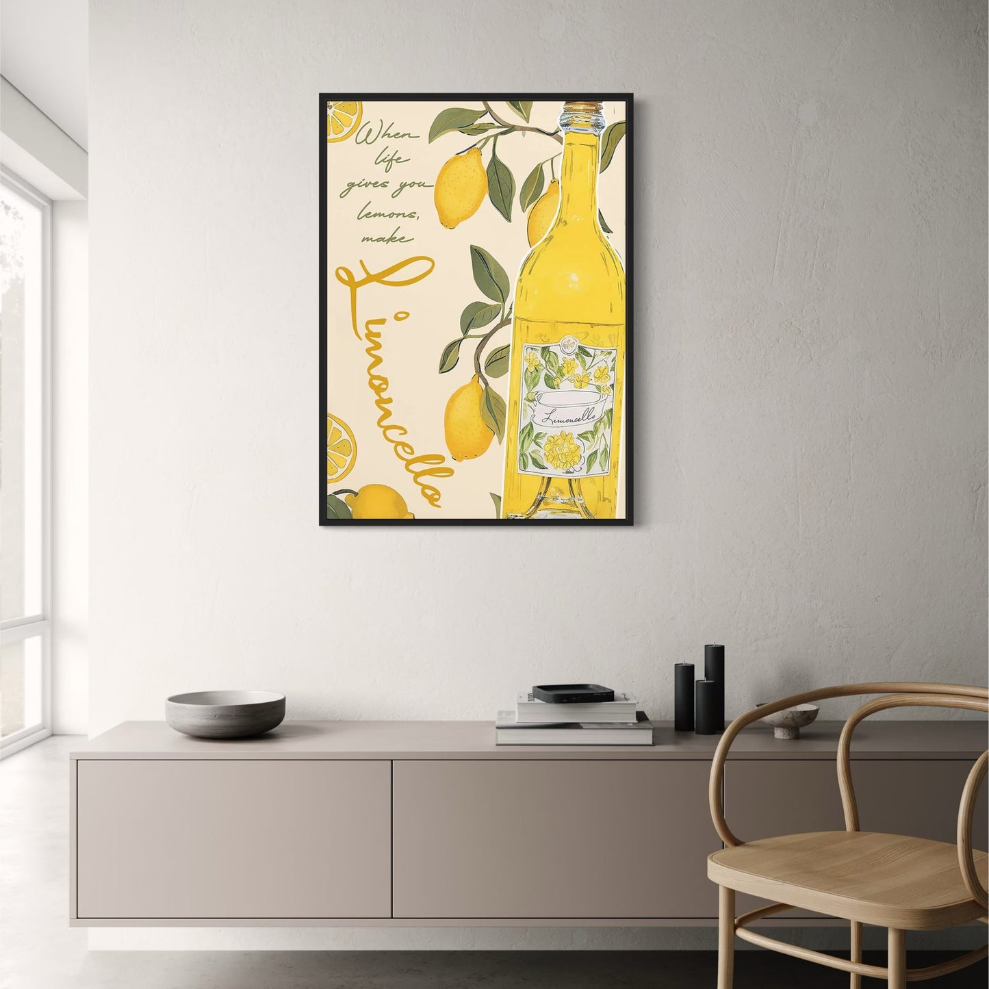 La Dolce Vita | Italian Vintage Decor | Limoncello Inspired