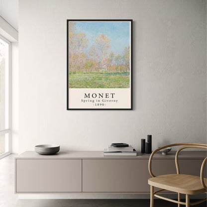 Claude Monet | Spring in Giverny Impressionist