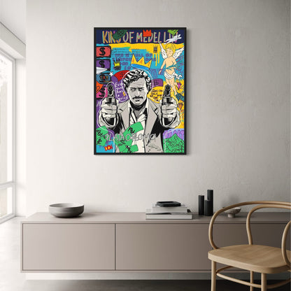 Scarface Graffiti Pop Art | Mona Lisa Abstract