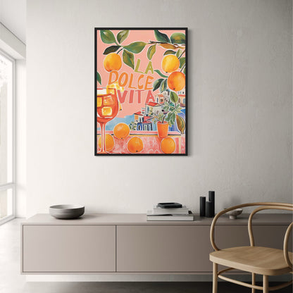 Aperol & Oranges | Vintage Italian Retro Style