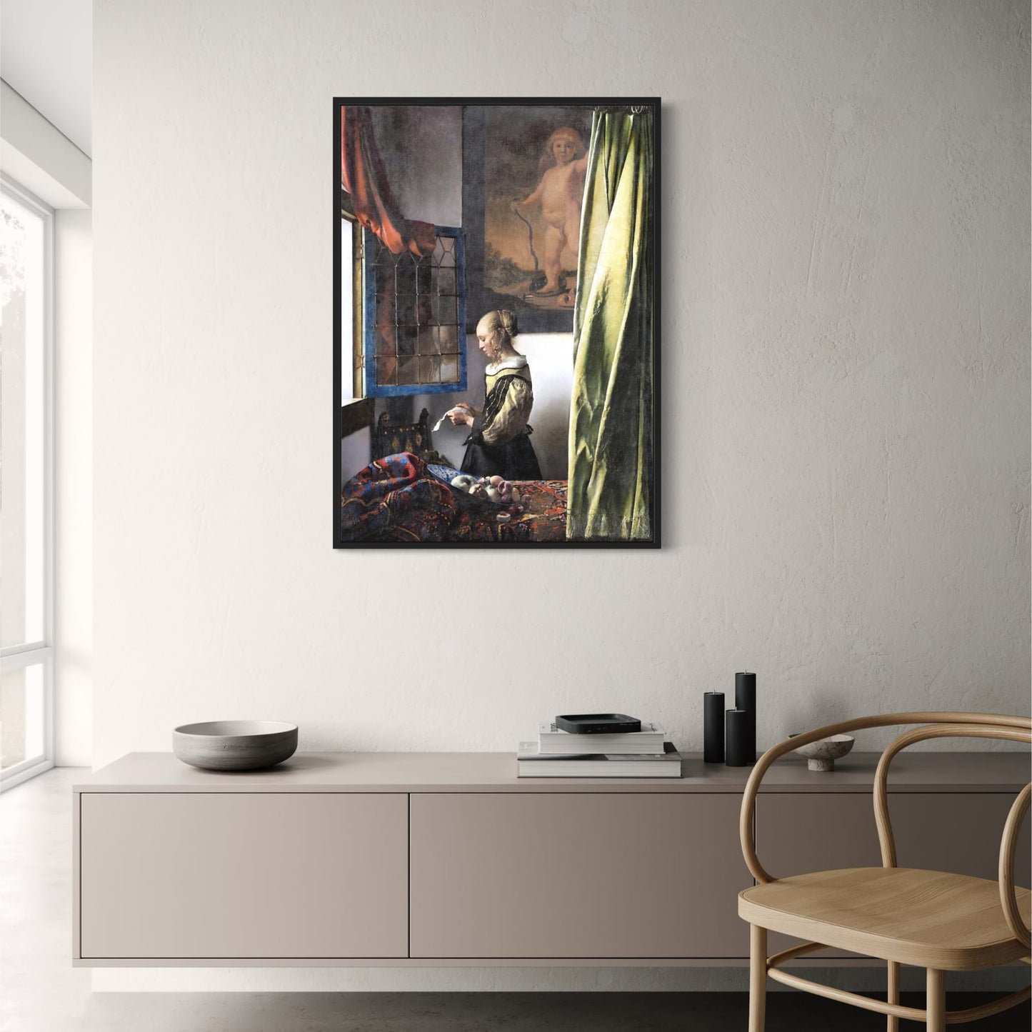 Girl Reading a Letter | Johannes Vermeer | Classic Art