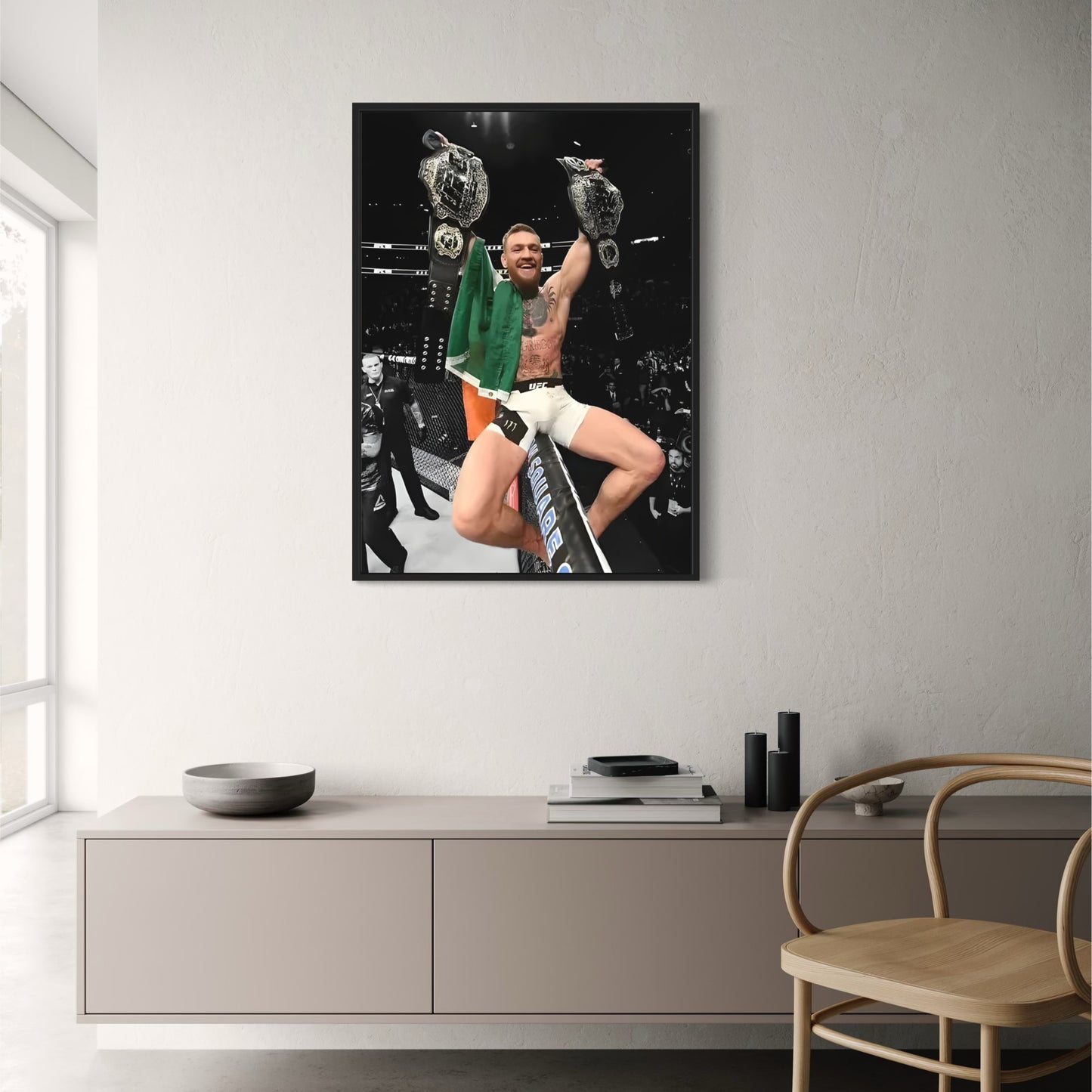 Conor McGregor | UFC Dual Belt Victory | Boxing Art