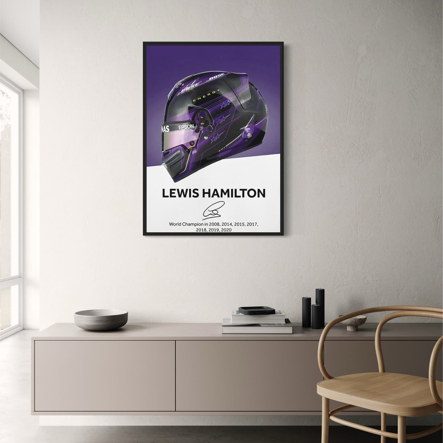 Formula 1 Helmet Canvas