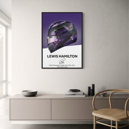 Formula 1 Helmet Canvas